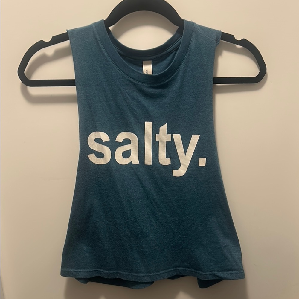 ‘Salty' Muscle Tank Top